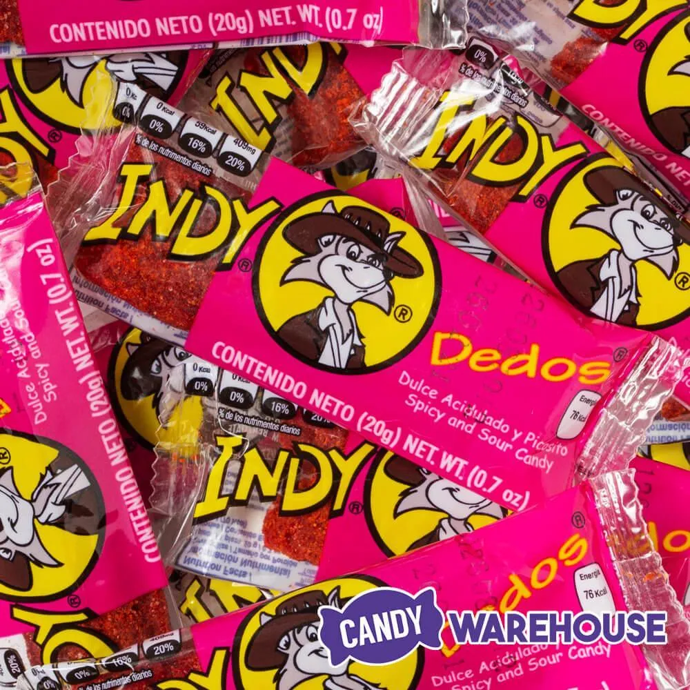 Dedos Spicy and Sour Candy Packs: 12-Piece Box - Image 4