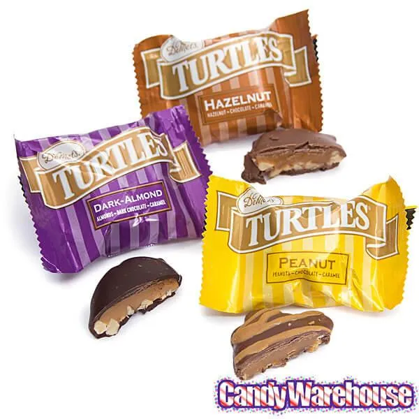 DeMet's Turtles Caramel Nut Cluster Chocolates Assortment: 17.5-Ounce Bag - Image 6