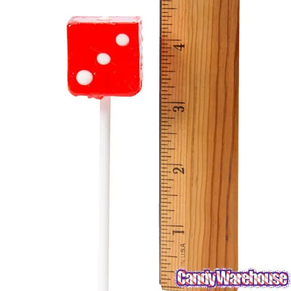 Dice Lollipops - Assorted: 24-Piece Box - Image 2