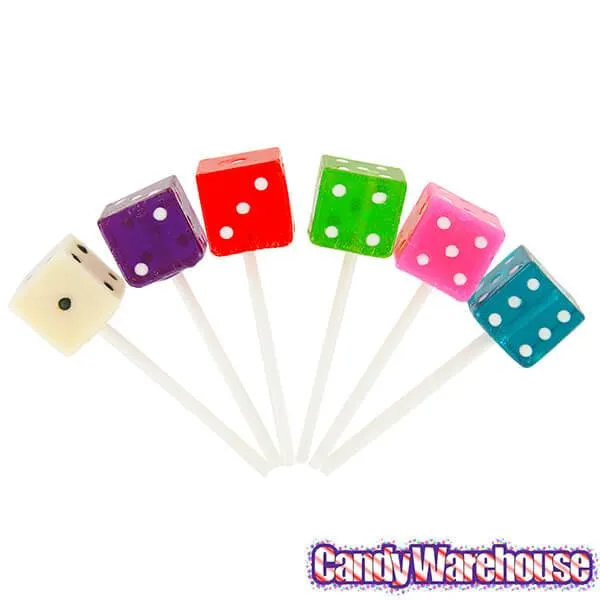 Dice Lollipops - Assorted: 24-Piece Box - Image 3