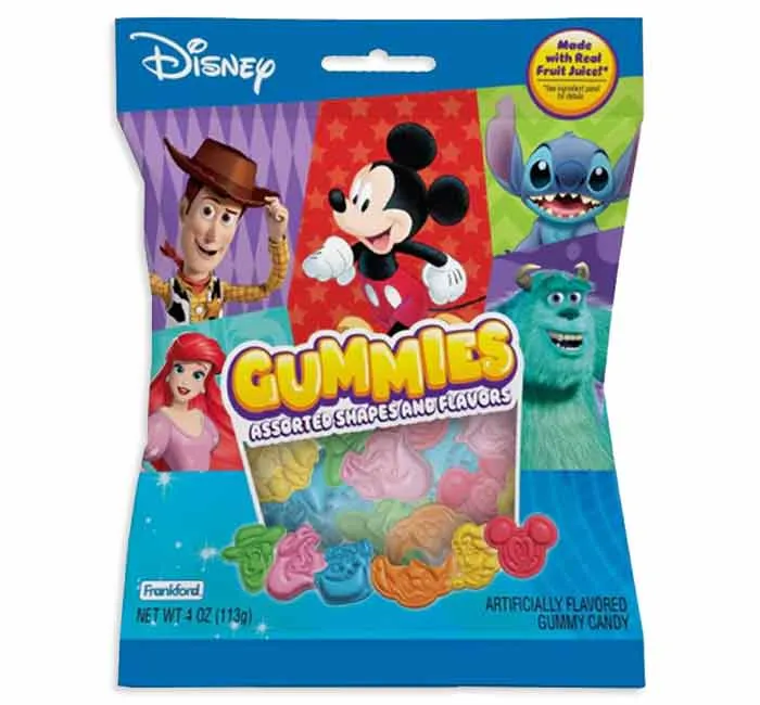 Disney Assorted Gummies: 12-Piece Case