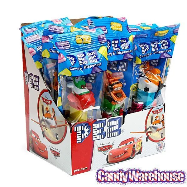 Disney Cars and Planes PEZ Candy Packs: 12-Piece Display - Image 3