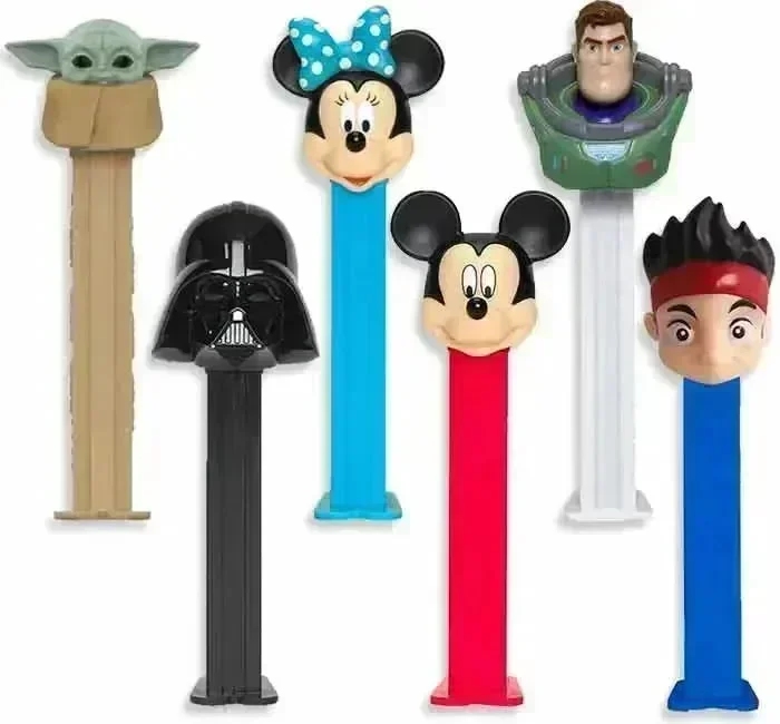 Disney Celebrate 100 PEZ Blister Candy Packs: 12-Piece Display