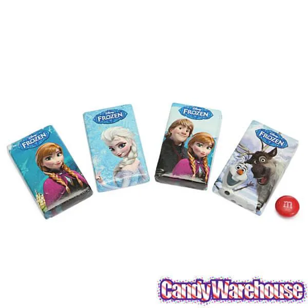 Disney Frozen Mini Milk Chocolate Bars: 15-Piece Bag - Image 2