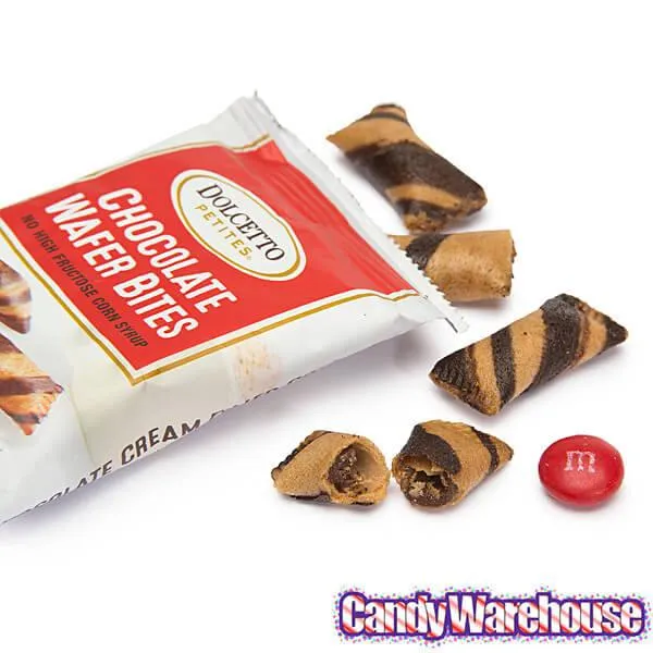 Dolcetto Chocolate-Filled Cookie Bites Packs: 24-Piece Display - Image 5