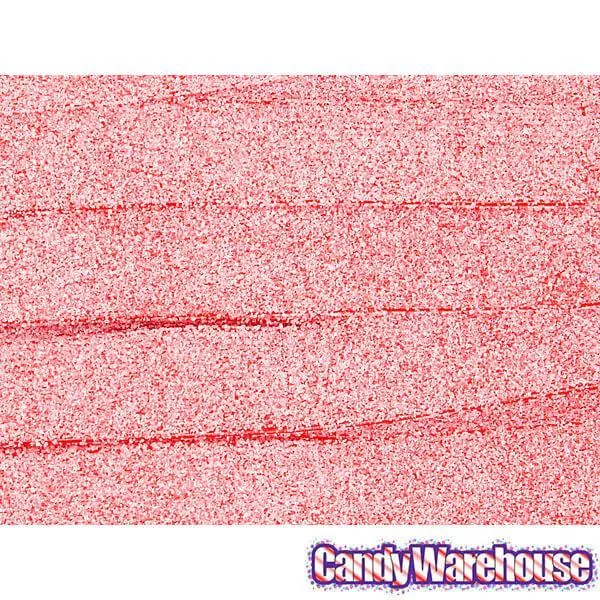 Dorval Sour Power Belts Candy - Strawberry: 2.5 Pound Tub - Image 3