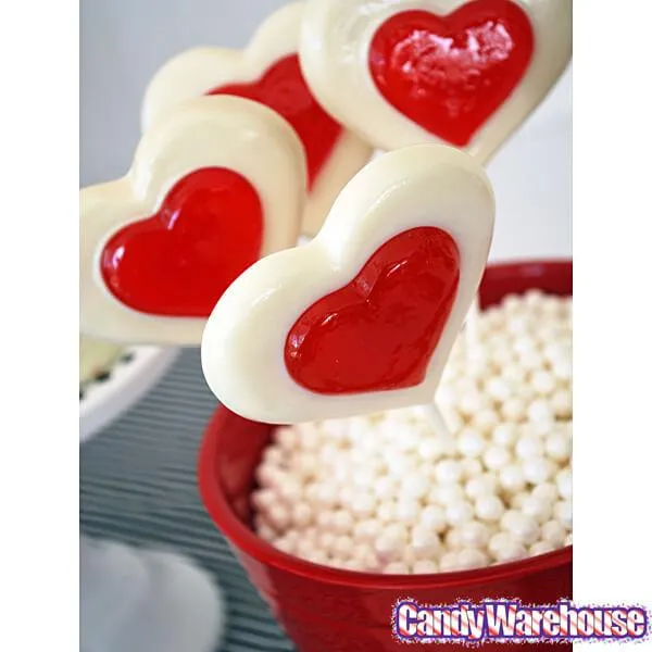 Double Hearts Lollipops: 12-Piece Bag - Image 2