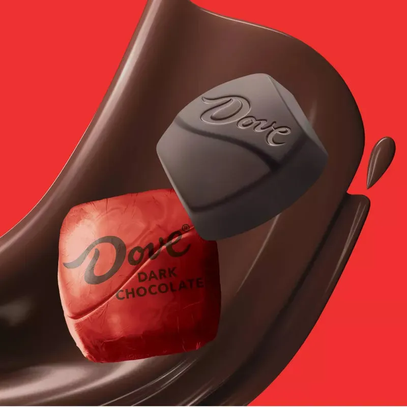 Dove Dark Chocolate Squares: 28-Piece Bag - Image 2