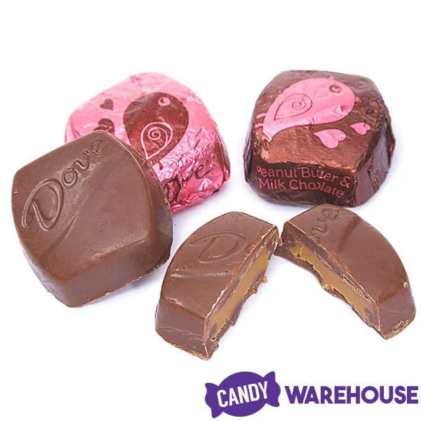 Dove Love Birds Peanut Butter Filled Milk Chocolate Squares: 30-Piece Bag - Image 2
