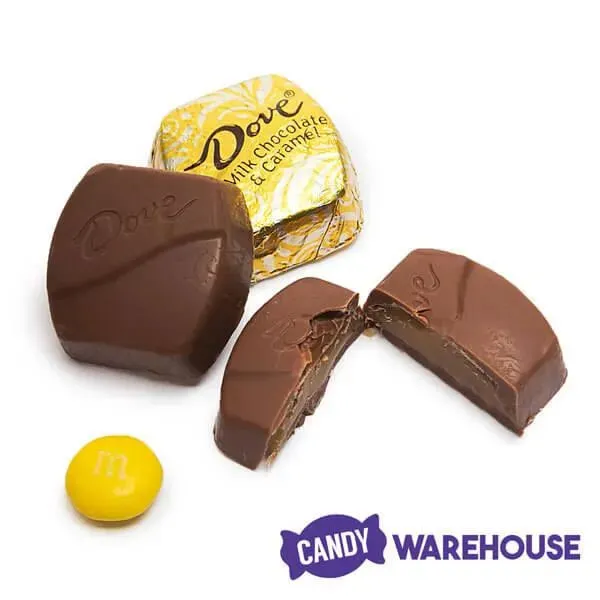 Dove Milk Chocolate Caramel Squares: 24-Piece Bag - Image 3