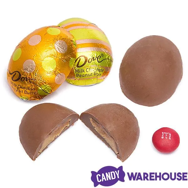Dove Milk Chocolate Peanut Butter Easter Eggs: 15-Piece Bag - Image 2