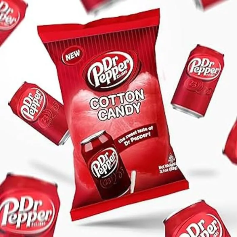 Dr. Pepper Cotton Candy Small Peg Bags: 12-Piece Box - Image 4