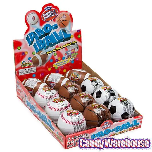 Dubble Bubble Gum Sports Pro Balls: 12-Piece Box - Image 8