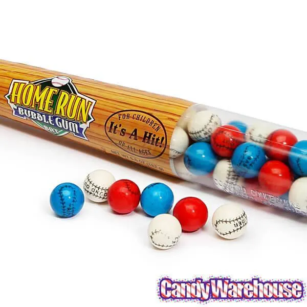 Dubble Bubble Gumballs Filled Baseball Bat: 12-Piece Case - Image 5