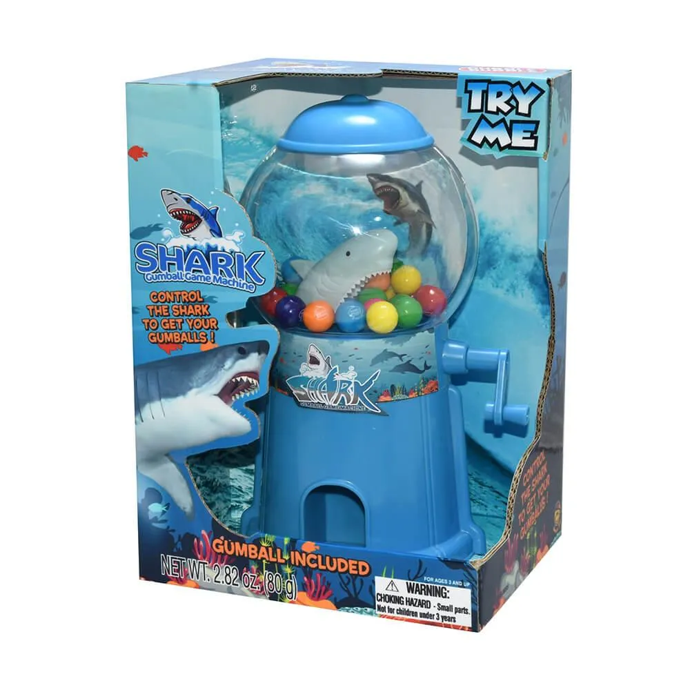 Dubble Bubble Shark Gumball Game Machine with Gumballs - Image 2