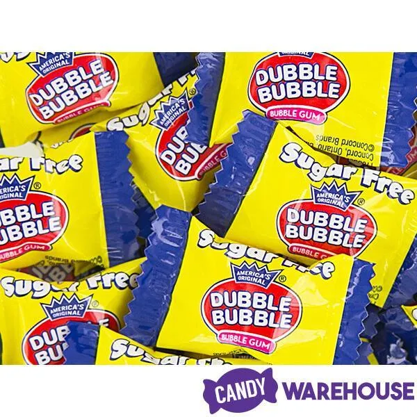 Dubble Bubble Sugar Free Gum Packets: 240-Piece Box - Image 4