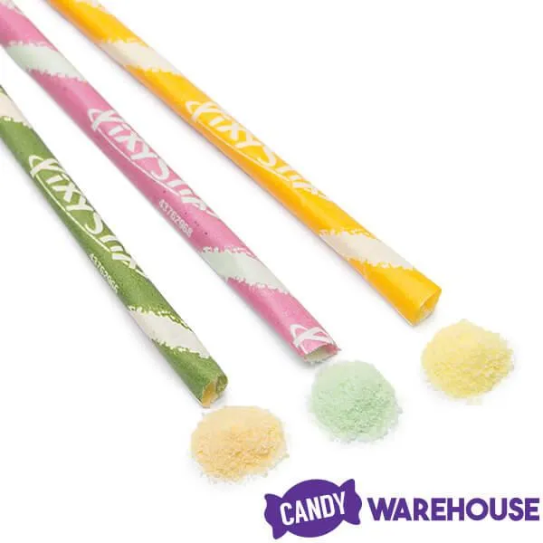 Pixy Stix Candy Powder Straws Bags - Cucumber Watermelon, Mango Lime, & Pineapple: 12-Piece Box - Image 5