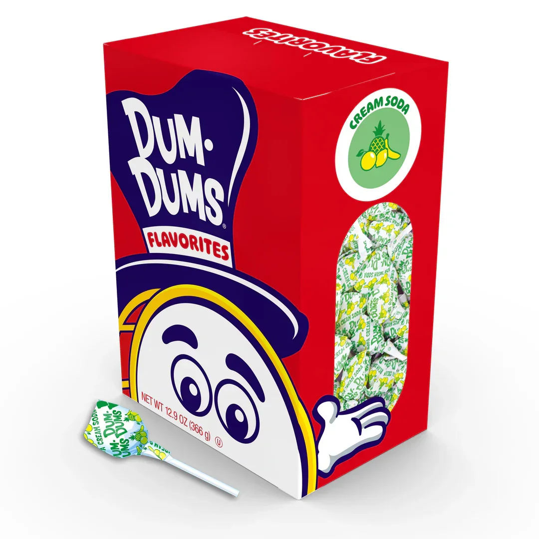 Dum Dums Pops - Cream Soda: 50-Piece Box - Image 2