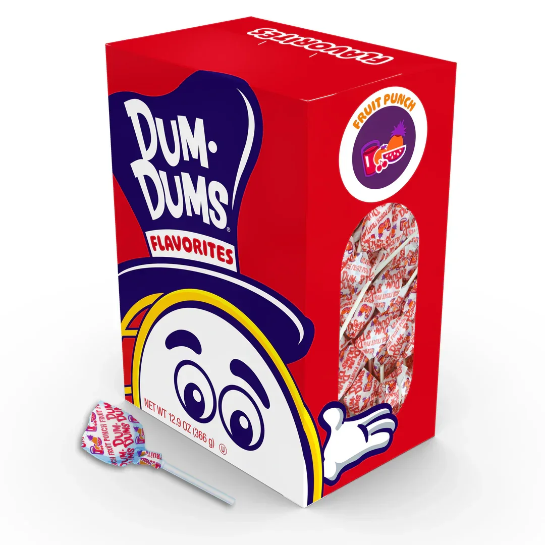 Dum Dums Pops - Fruit Punch: 50-Piece Box - Image 2