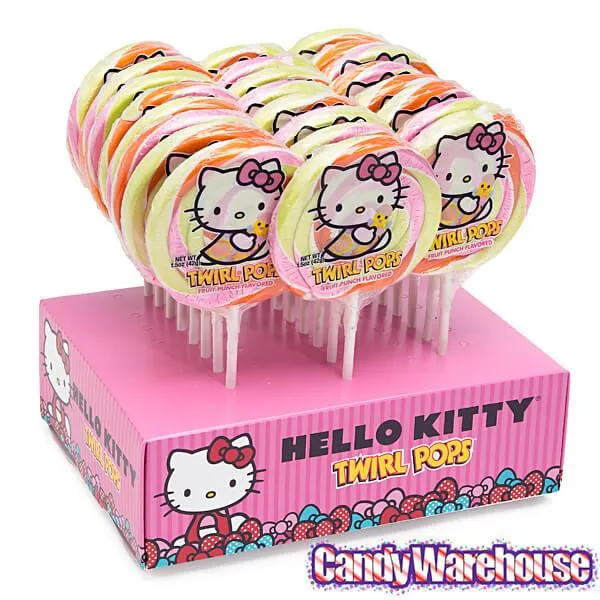 Easter Hello Kitty Swirl 1.5-Ounce Twirl Pops: 24-Piece Display - Image 4