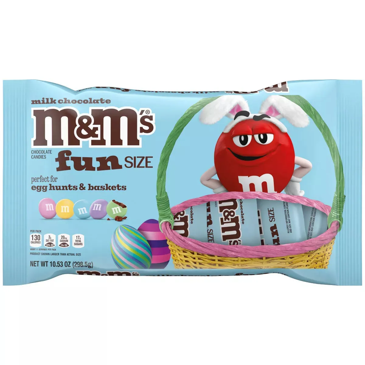 Easter M&M's Candy Fun Size Packs: 20-Piece Bag - Image 5