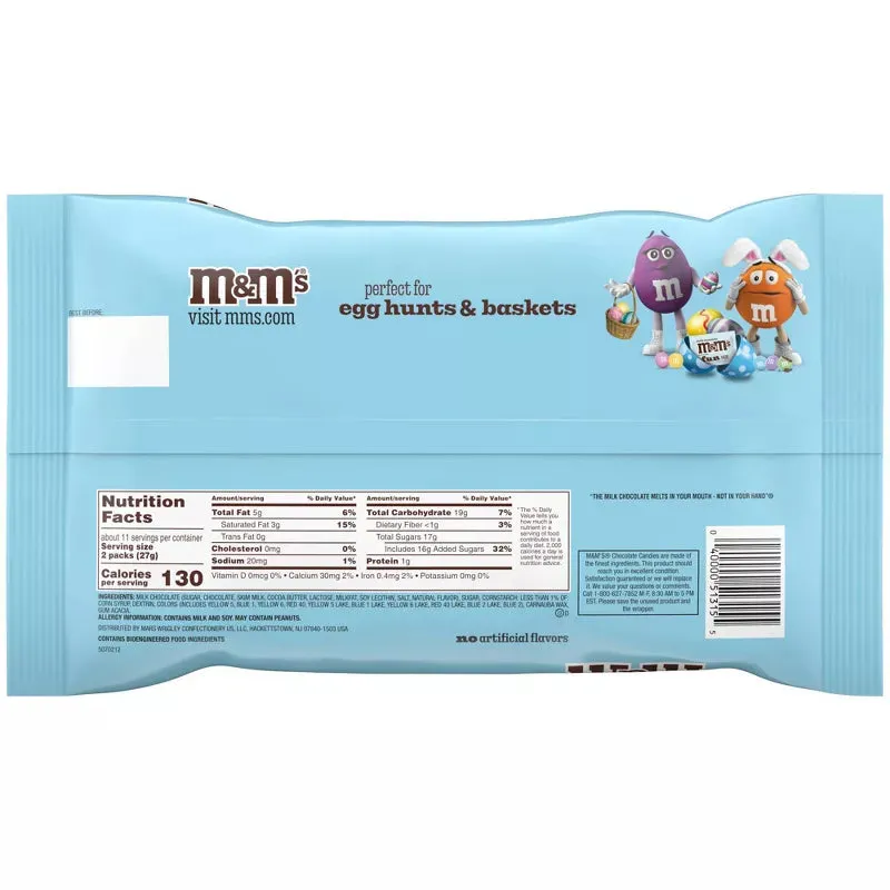 Easter M&M's Candy Fun Size Packs: 20-Piece Bag - Image 6