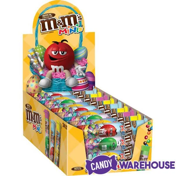 Easter M&M's Minis Candy Mega Tubes: 24-Piece Box - Image 3