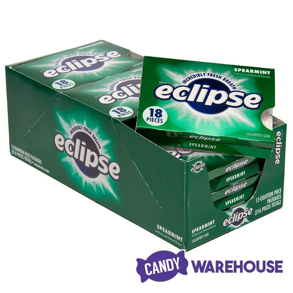 Eclipse Sugar Free Tab Gum Packs - Spearmint: 8-Piece Box - Image 2