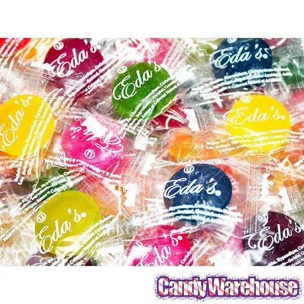 Eda's Sugar Free Hard Candy Drops - Fruit Assortment: 15LB Case - Image 3