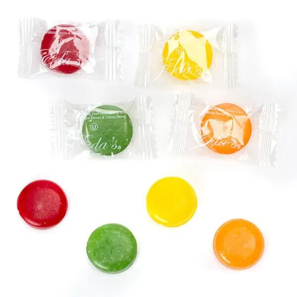 Eda's Sugar Free Hard Candy Drops - Mixed Fruit: 12-Piece Case - Image 2