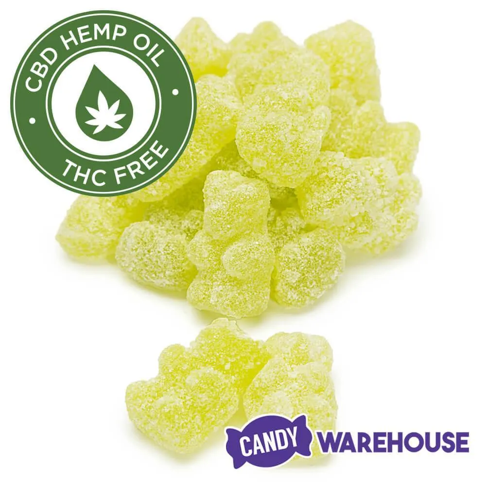 Eddy Edibles Sour Mojito CBD Gummies THC Free 200mg: 10 Gummy Bears - Image 2