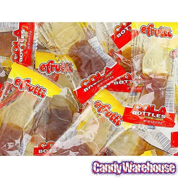 Efrutti Gummy Cola Bottles - Wrapped: 80-Piece Box - Image 3