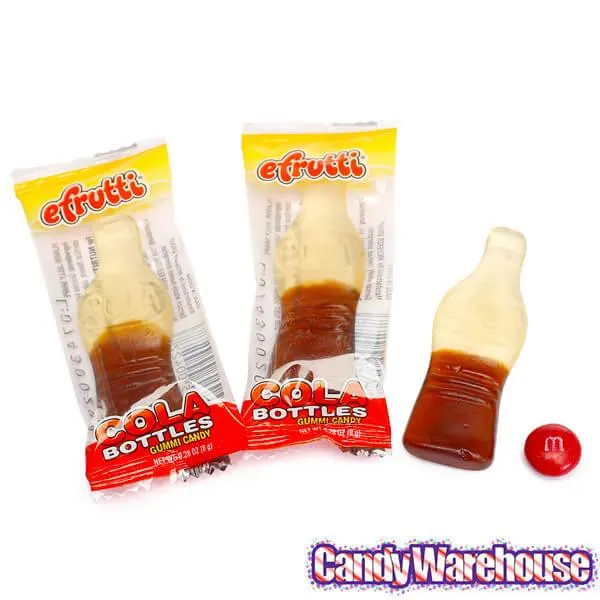 Efrutti Gummy Cola Bottles - Wrapped: 80-Piece Box - Image 4