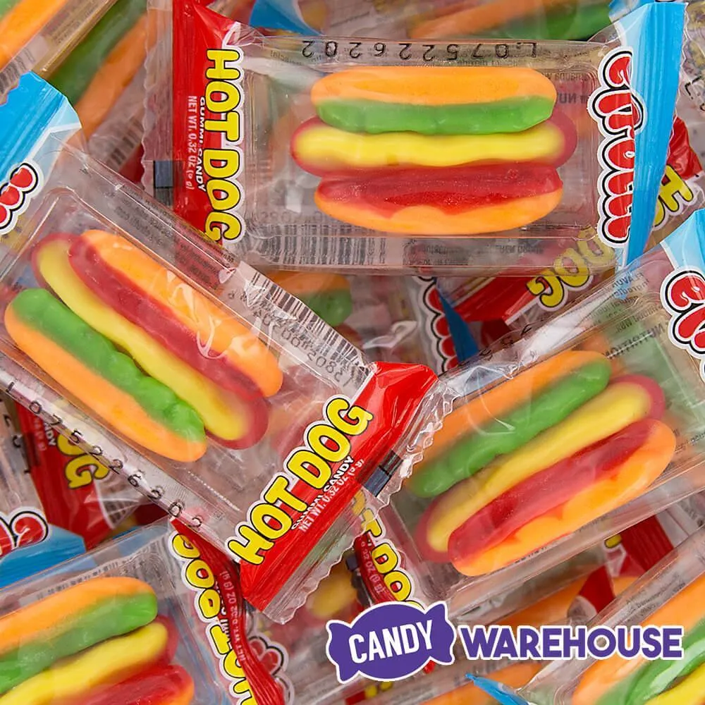 Efrutti Gummy Hot Dogs Candy: 60-Piece Box - Image 3
