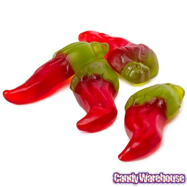 Efrutti Gummy Jalapeno Peppers Candy: 1KG Bag - Image 2