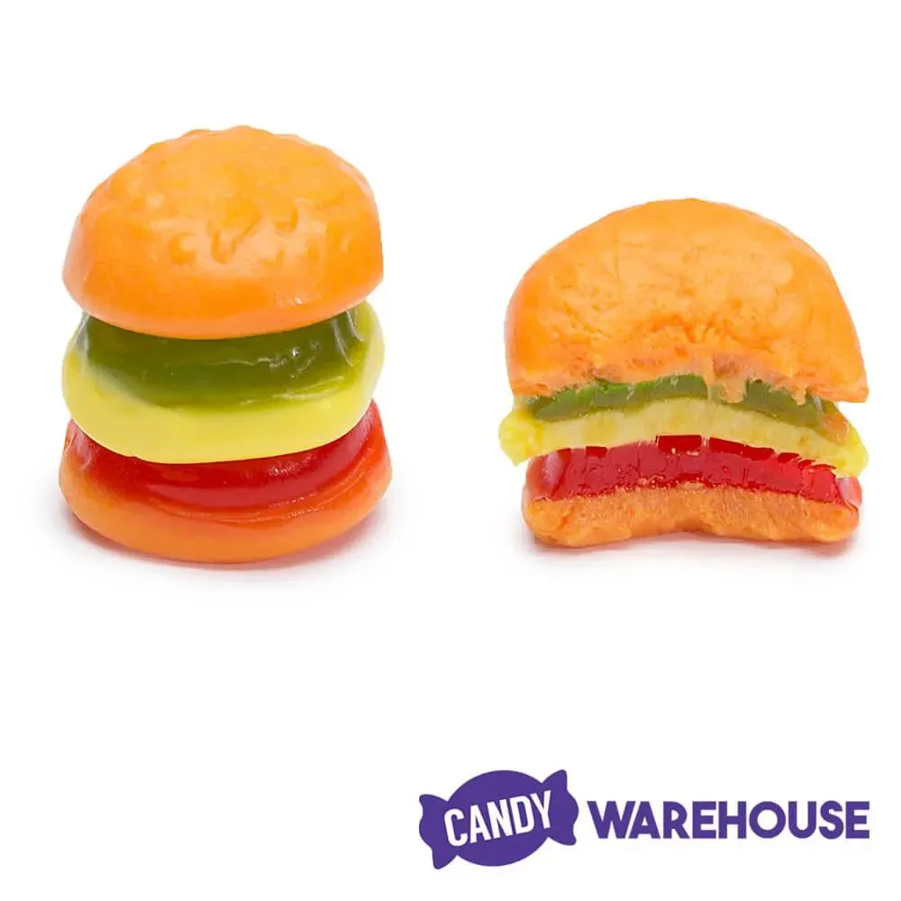 Efrutti Gummy Mini Burgers Candy: 60-Piece Box - Image 3