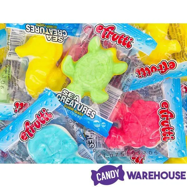 Efrutti Gummy Sea Creatures Candy: 60-Piece Box - Image 3