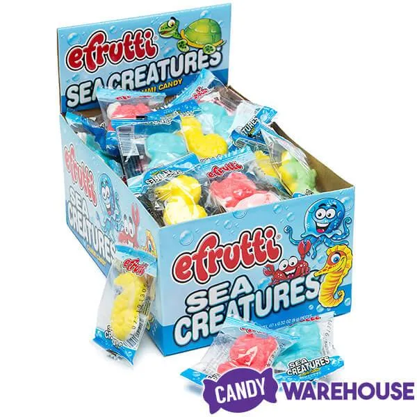 Efrutti Gummy Sea Creatures Candy: 60-Piece Box - Image 4