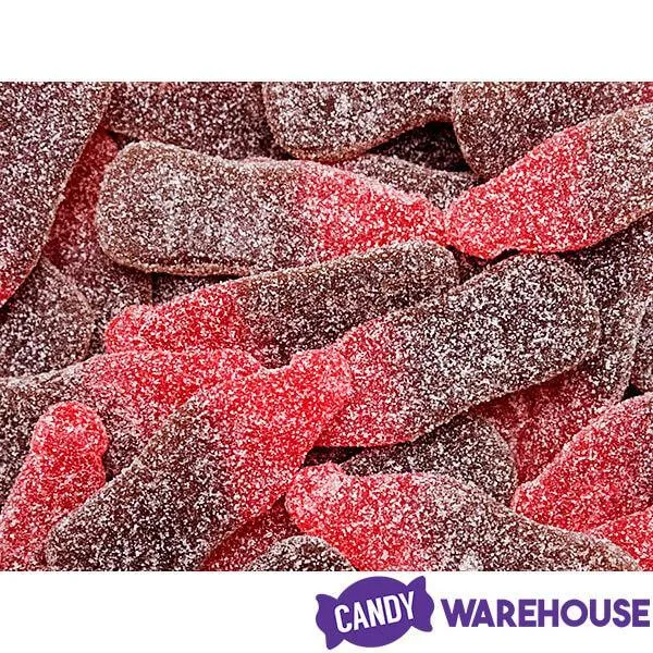 eFrutti Sour Gummy Cherry Cola Bottles Candy: 1KG Bag - Image 3