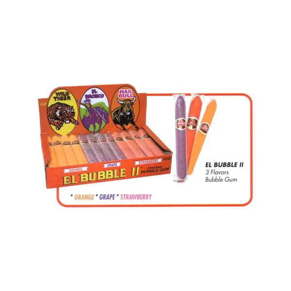 El Bubble Bubble Gum Cigars - Version II: 36-Piece Box - Image 4