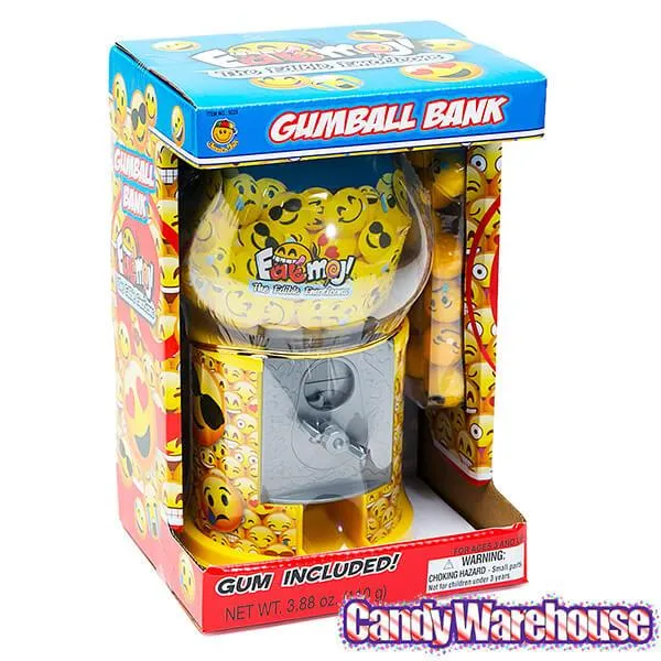 Eatmoji Gumball Machine with Emoji Gumballs - Image 4