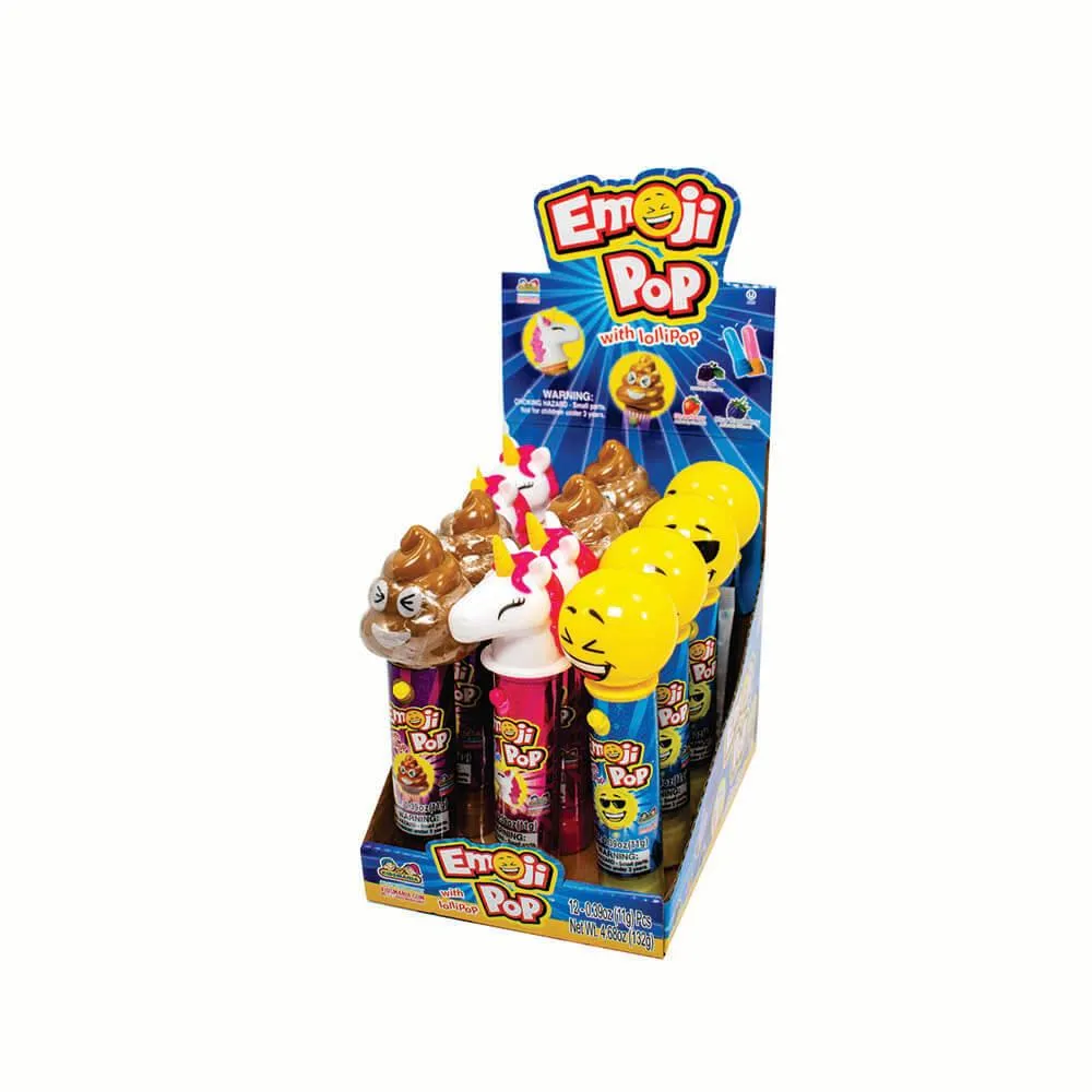 Emojipop Lollipop Toys: 12-Piece Box - Image 2