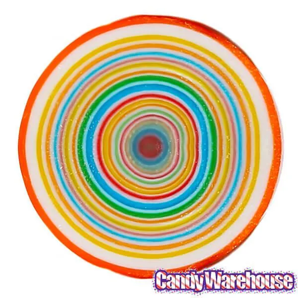 Espeez Paintball Pops Giant Jawbreaker Suckers - Orange: 12-Piece Bag - Image 2