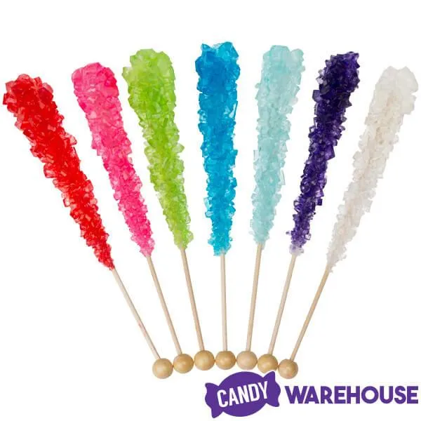 Espeez Rock Candy Crystal Sticks - Assorted: 36-Piece Tub - Image 3