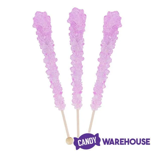 Espeez Rock Candy Crystal Sticks - Lavender: 12-Piece Box - Image 2