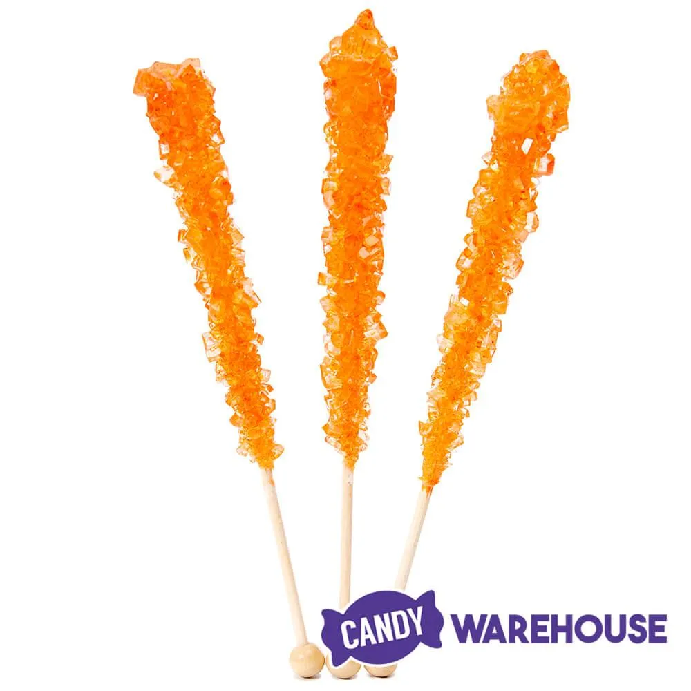 Espeez Rock Candy Crystal Sticks - Orange: 36-Piece Tub - Image 2