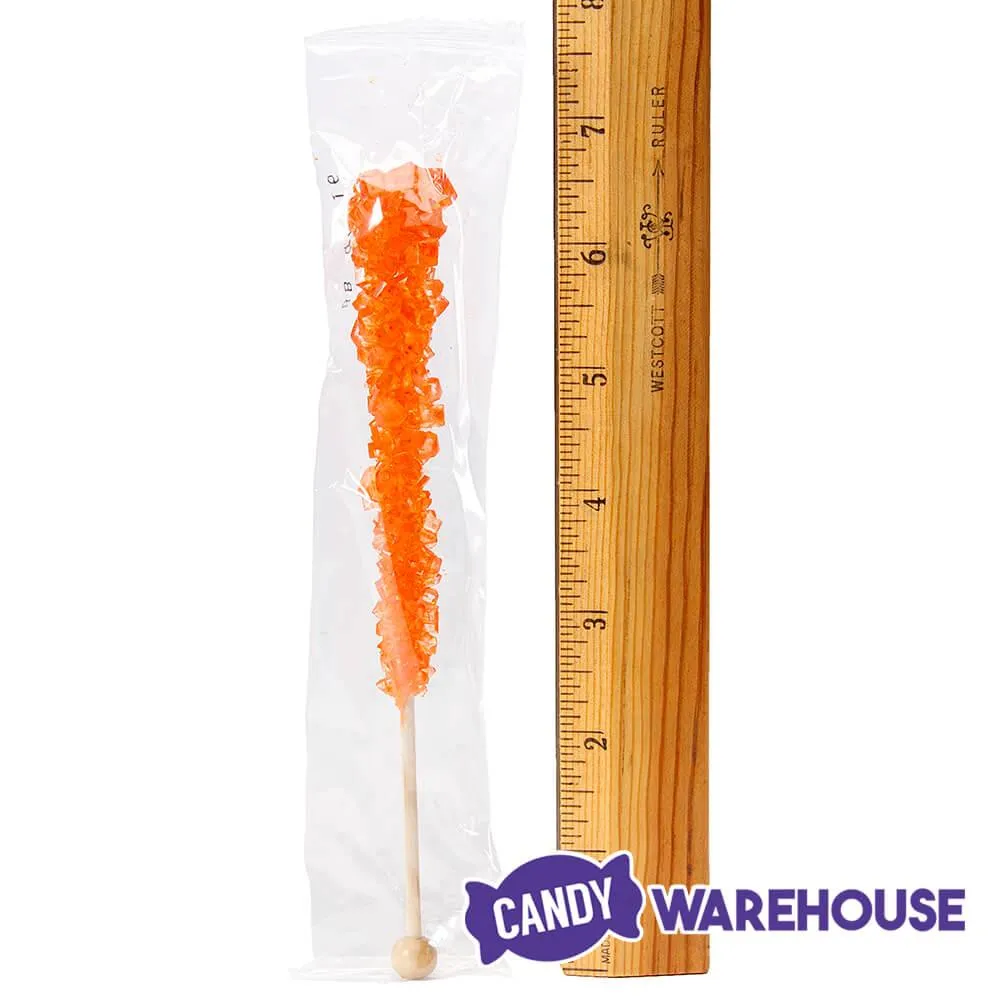 Espeez Rock Candy Crystal Sticks - Orange: 36-Piece Tub - Image 3