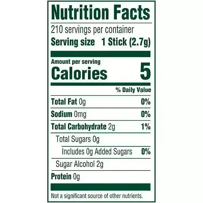 Extra Spearmint Sugar Free Gum: 6-Piece Box - Image 3
