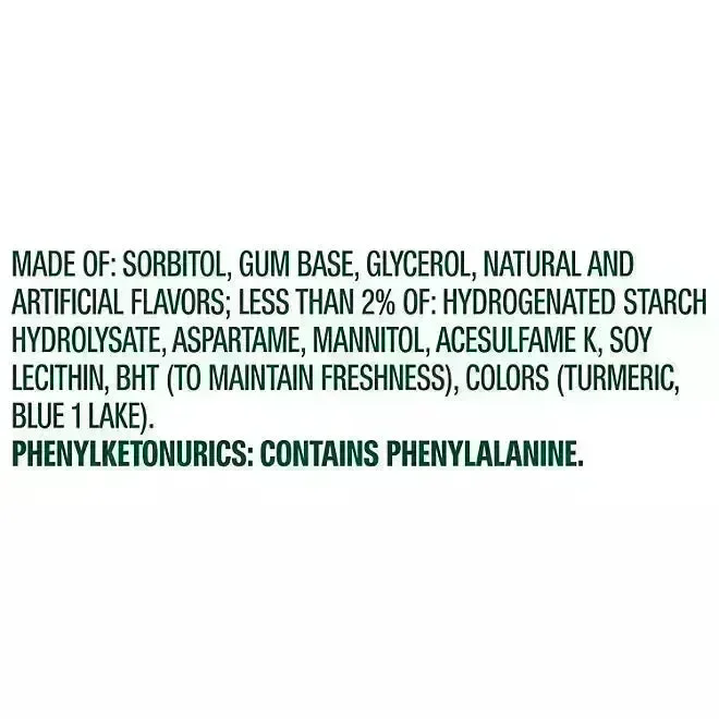 Extra Spearmint Sugar Free Gum: 6-Piece Box - Image 4