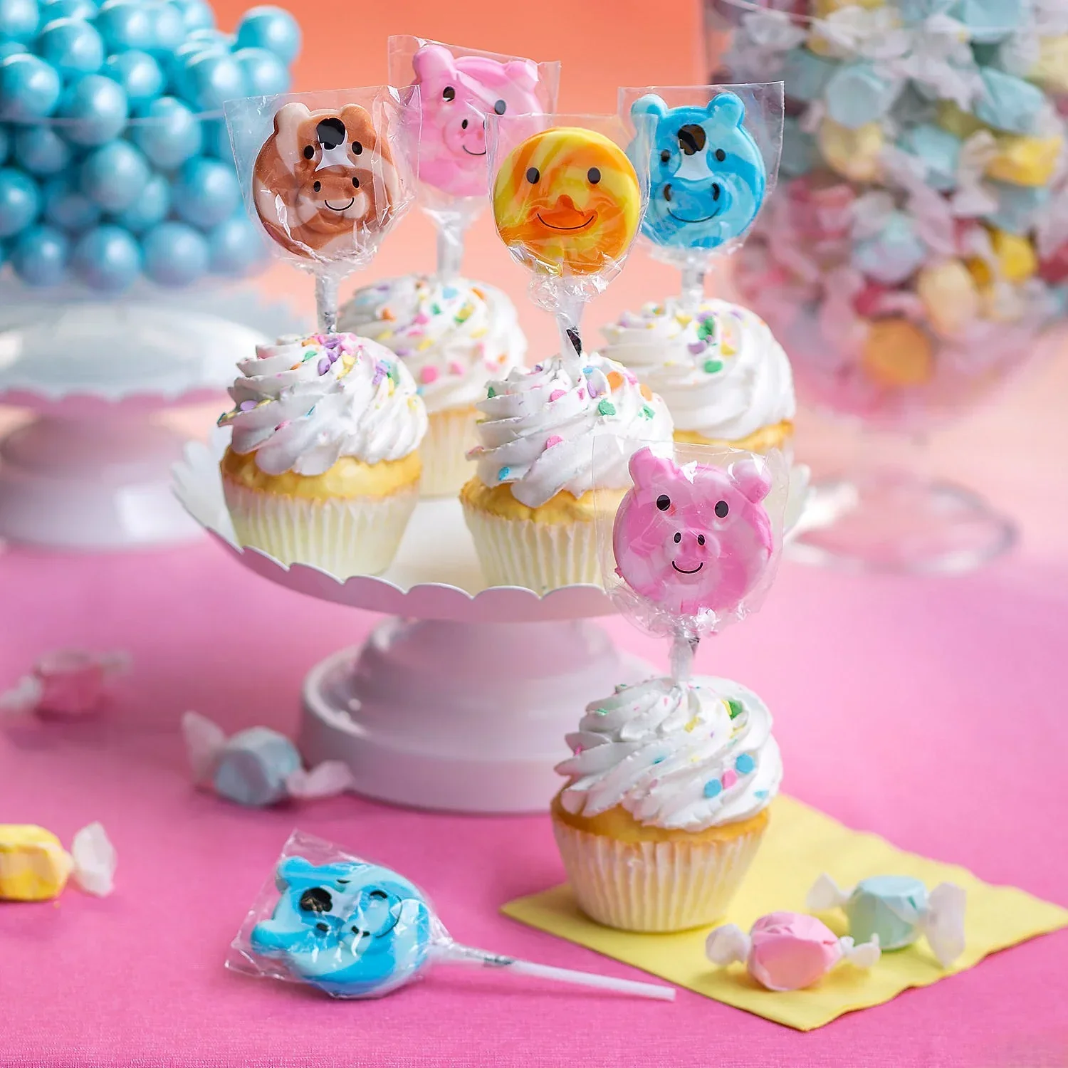 Farm Animal Swirl Lollipops: 12-Piece Box - Image 2